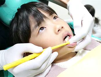 歯の健康について教育する